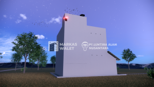 Rumah Burung Walet Ukuran 8x8 dari MarkasWalet